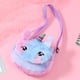 thumbnail image 1 of Unicorns Cartoon School Book Bag Backpacks Cute Fashion 3D Fur Backpacks For Girls Travel Backpack Children Schoolbag Kids Gift, 1 of 3