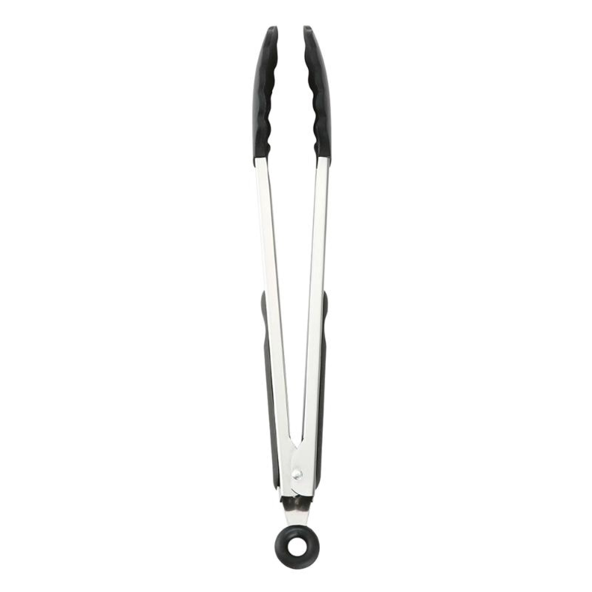 Pinza de cocina acero inoxidable y punta de silicona 1 Pieza