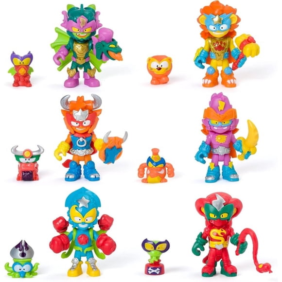Personajes Figuras Superzings Caja Wild Kids