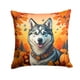 thumbnail image 1 of Almohada Decorativa Siberian Husky Fall, 1 of 6