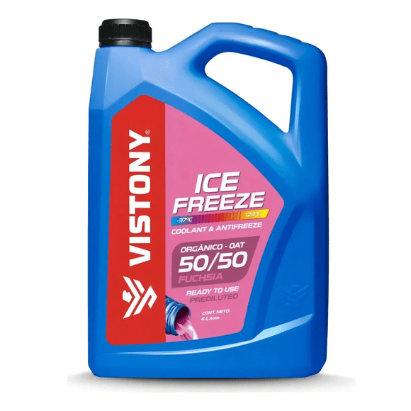 Refrigerante Ice Freeze OAT Fucsia Vistony 50/50 1gl
