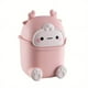 thumbnail image 5 of Cute Waste Paper Basket Trash Can, Desktop Mini Waste Paper Basket Trash Can, Countertop Waste Paper Basket Trash Organizer,, For The Office, Bathroom, Kitchen, Gifts For Children, 5 of 5