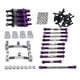 thumbnail image 2 of Kit De Metal De Repuesto Rc Soporte De Choque Para Wpl Henglong Fy Camiones Color Morado, 2 of 5
