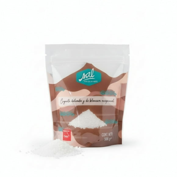 Sal Fósil de los Andes en Doypack 500 g - Cristal