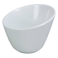 Cuenco Para Servir Yanco Md-306 Milando, Capacidad 770 Ml, Melamina Blanca