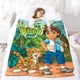 thumbnail image 5 of Go, Diego, Go! anti-pilling, suave, ligera, esponjosa y acogedora de lujo para hogar y cocina – Perfecta para niños y adultos,70X110cm, 5 of 6