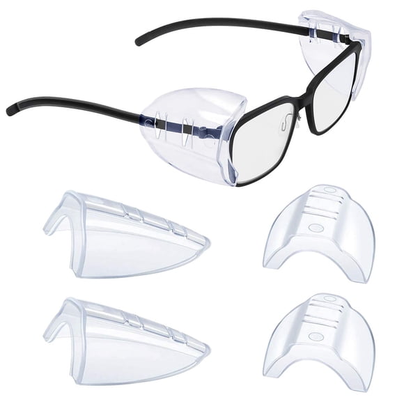 Protectores Laterales Transparentes De Tpu Para Lentes