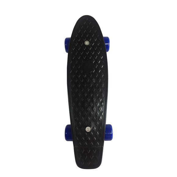 Patineta SK8MEMO 43 cm Mini para Niños Principiantes (Negra)