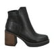 thumbnail image 1 of Botin Mujer Negro Zaxy Taco Medio Police, 1 of 5
