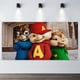 thumbnail image 2 of Fondo de Cumpleaños Alvin y las Ardillas Desmarcar 150x90cm, 2 of 6