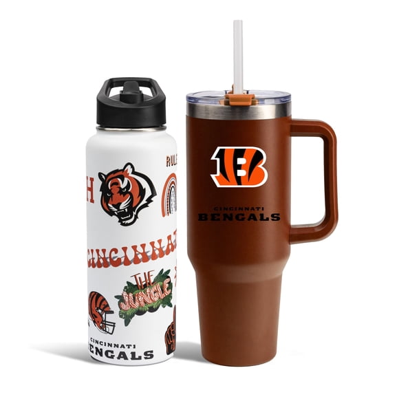 Set De Botellas De Agua 34 Oz 46 Oz Nfl