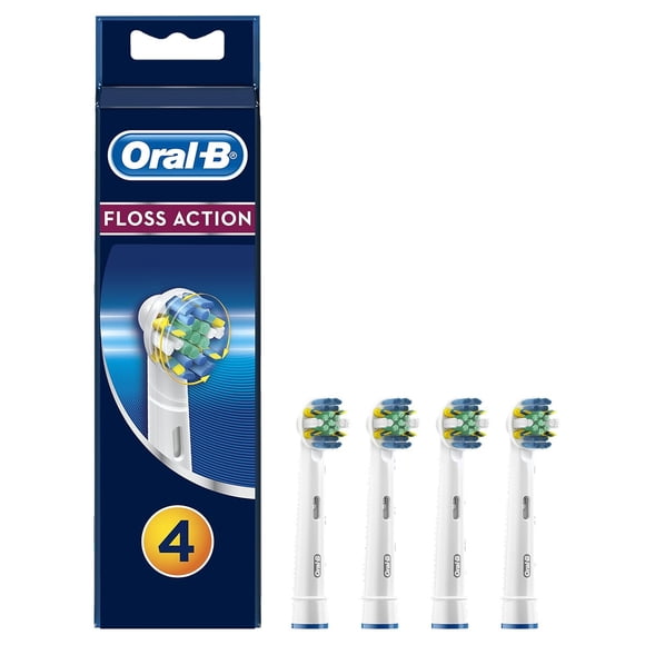 Oral-B FlossAction Replacement Heads, 4 ct