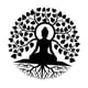 thumbnail image 5 of Buddha Tree Malet Wall Art Art Religious Relig Religious Decoración De Pared De Arte Zen Decoración De Pared De 40 Cm, 5 of 5