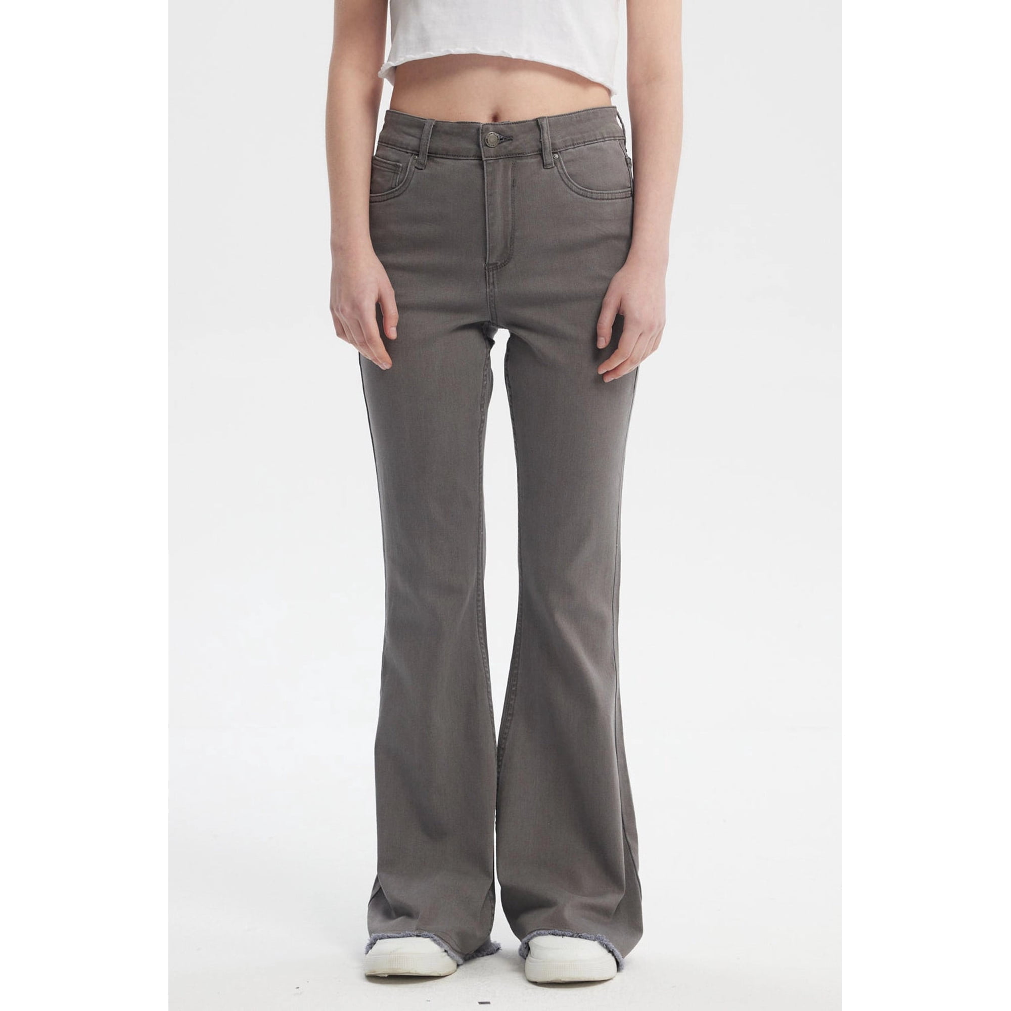 Fashionspark - Jeans Mujer Flare Monse Gris - Ll