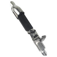 Magideal - Asiento De Carrete De Pesca De Material Acero Inoxidable, Herramienta De Soporte De Poste, Abrazadera Resistente, Soportes De Clip De Barra De Cubierta Para