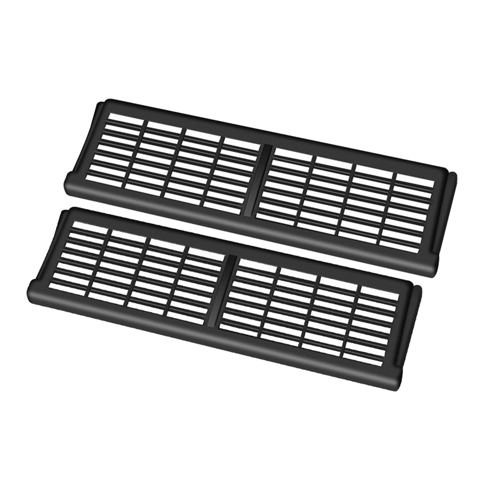 Magideal - Cubierta De Salida De Aire/Cubierta De Protección De Aire Del Coche/Protector De Rejilla Debajo Del Asiento Cubierta Protectora Antibloqueo Para