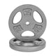 thumbnail image 1 of Discos de peso estándar de 1 pulgada CAP Barbell, 25 lb, gris (x2), 1 of 7
