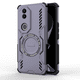 thumbnail image 3 of Funda FOXDOCK para Vivo V50 5G , magnética, resistente a golpes, con soporte, unisex, carga inalámbrica, 3 of 4