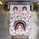 thumbnail image 2 of White Pink Bape Shake Camo Comforter Set Soft 3 Pcs Twin Bedding Sets Thicken for All Season, 2 of 5