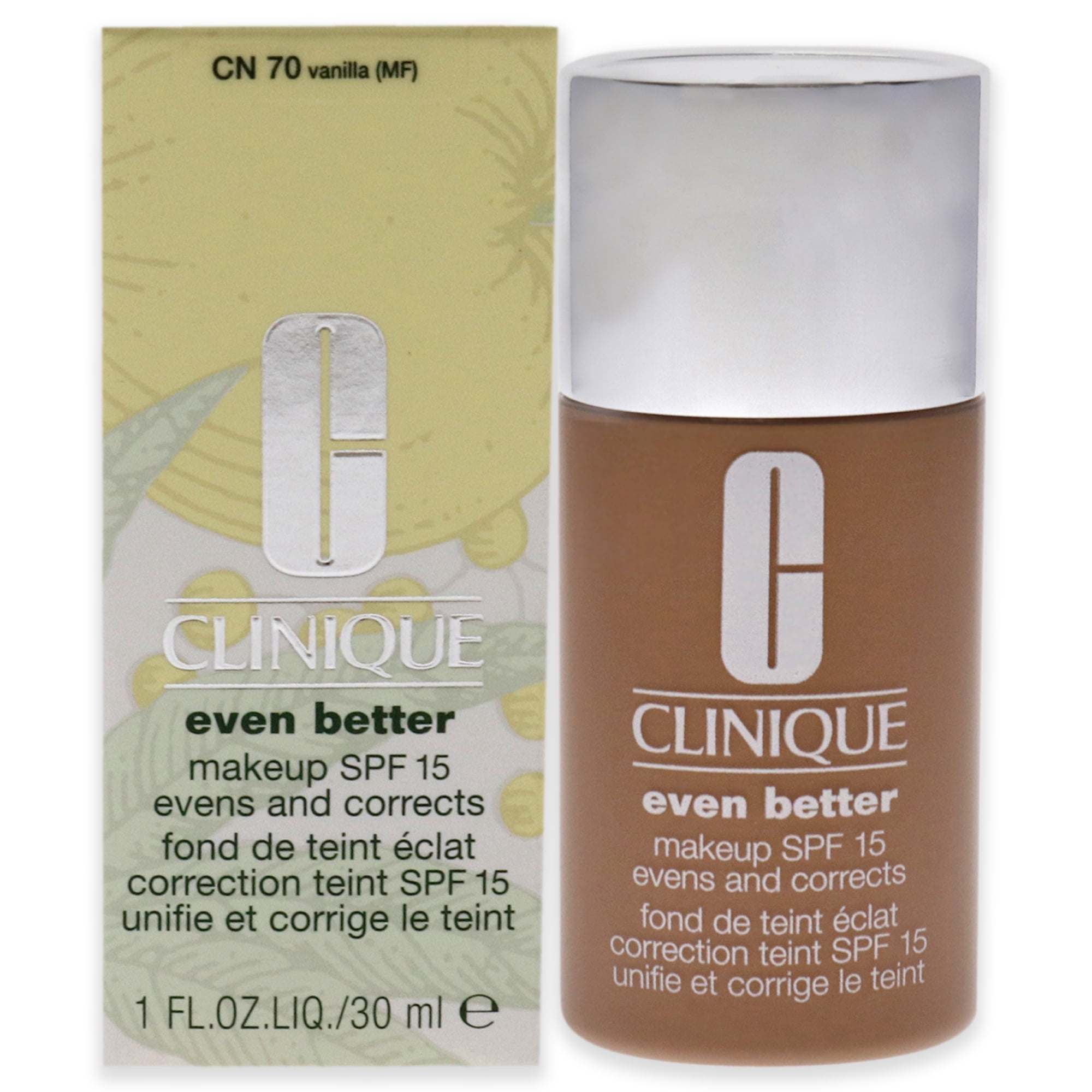 Clinique - Maquillaje Aún Mejor Spf 15 - 07 Vainilla (mf-g) - Piel Seca A Mixta Grasa De Para Mujeres - Base De 1 Oz