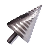 Magideal - Broca Escalonada Pagoda De 6-60 Mm, Broca Escalonada, Vástago Triangular, Flauta En Espiral Para Tableros De Pvc, Chapa, Hierro, Acero Al Carbono