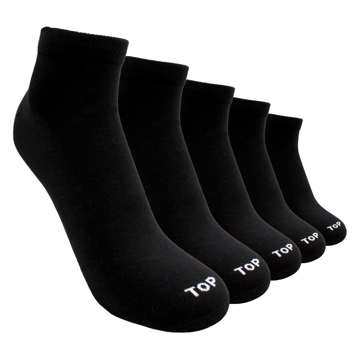 Top - Calcetines Hombre Bambú Tobilleros Pack 5 C1