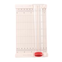 Magideal - Cortador De Papel Tablero De Plegado Cuchilla De Manualidades Guillotina De Papel Plástico Con Medidas Adecuada Para Scrapbooking Albumes Tarjetas 19X118 Cm