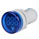 thumbnail image 4 of Voltímetro Corriente Alterna 50-500V Indicador LED De Potencia Azul, 4 of 5