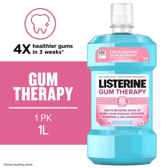 Enjuague Bucal Listerine Gum Therapy 1L Antigingivitis Menta