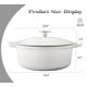 thumbnail image 3 of Olla Holandesa EDGING CASTING 5,5 L de Hierro Fundido con Esmalte Blanco, 3 of 9