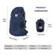 thumbnail image 3 of Mochila 4Monster Hiking Daypack, 28 L, resistente al agua, 3 of 6