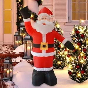 Genérico - Inflable Navidad Viejito Pascuero Led Adorno 240Cm Santa