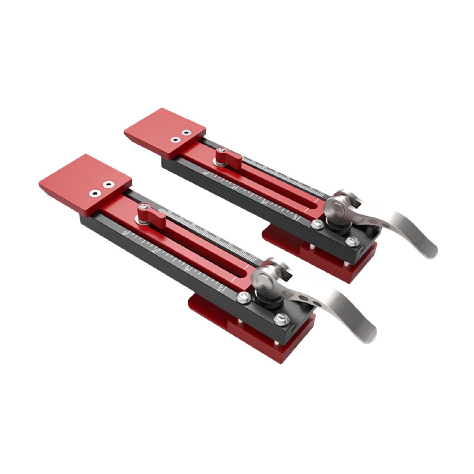 Ioensy - Medidor De Soporte De Montaje De Revestimiento, Herramientas De Carpintero, Calibre De Revestimiento De Regazo Para El Hogar, 2 Piezas