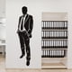 thumbnail image 2 of Decomural Office Business Man WS-18276, 2 of 2