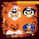 thumbnail image 5 of 1.2m Inflable Halloween Decoration De Calabaza Fantasma, 5 of 5
