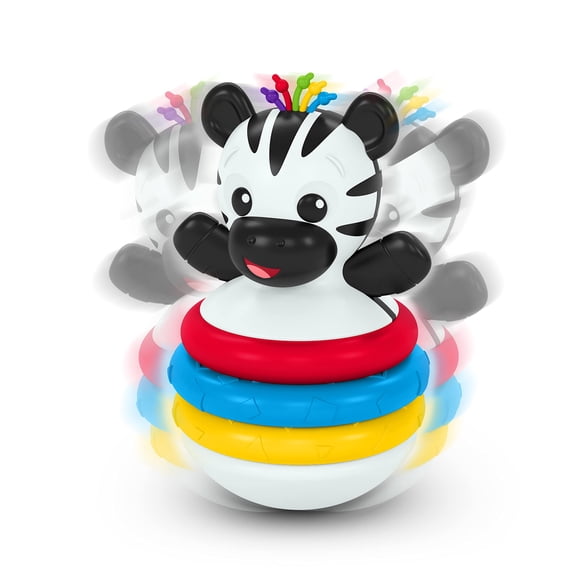Juguete Mordedor Baby Einstein Apila y Menea Libre de BPA 8x13 cm