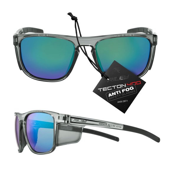 Gafas de Seguridad Riley Navigator X Antivaho y Resistentes a los Rayones