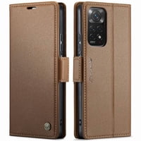 Caseme Tipo Cartera Xiaomi Redmi Note 12S 4G Con Cierre Magnético, Rfid, Tarjetero, Soporte, Carga Inalámbrica
