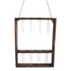 thumbnail image 5 of Jarrón Colgante De Cristal De 2 Niveles, Adorno De 8 Tubos Con Soporte De Madera Para Jardín, 5 of 5