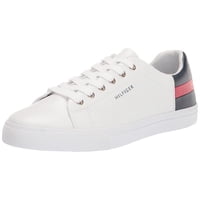 Zapatilla Tommy Hilfiger Laddin Para Mujer, Color Blanco, Talla 6.5