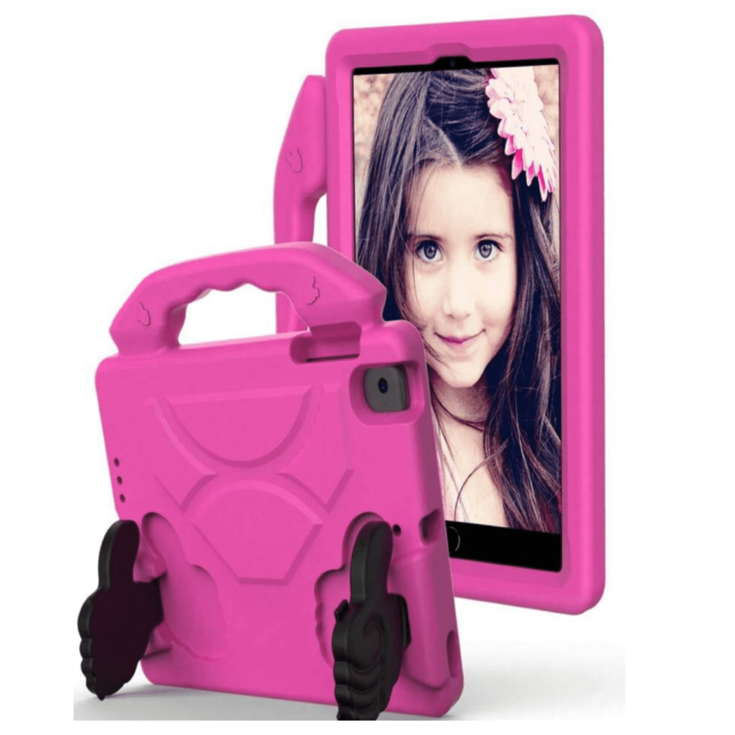 Mar Cases - Carcasa Niños Anti-golpes Para Tablet Xiaomi Redmi Pad 2 11" 2025 Fucsia