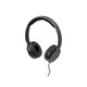 thumbnail image 1 of Auriculares Monoprice Hi-Fi, ligeros, supraaurales con micrófono, color negro, 1 of 6