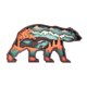 thumbnail image 2 of Decoración De Oso De Madera, Artesanía Rústica, Adorno De Oso Creativo Para El Hogar, Dormitorio, Cafetería, 2 of 3