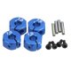 thumbnail image 2 of Adaptador De Cubo Hexagonal De Rueda De 4X12 Mm De 7 Mm De Espesor Para Actualizaciones De Coche RC 1/10 Azul, 2 of 5