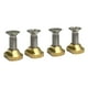 thumbnail image 2 of 4x Reemplazo De Tornillos De Aleta De Tabla De Surf No Se Necesita Herramienta Tornillo De Aleta De Pulgar Y Placa Tornillos Phillips De Latón M8, 2 of 3