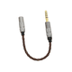 thumbnail image 2 of Cable Adaptador De Audio Macho Balanceado De 4,4 Mm A Hembra Estéreo De 3,5 Mm Cable Adaptador Marrón, 2 of 3
