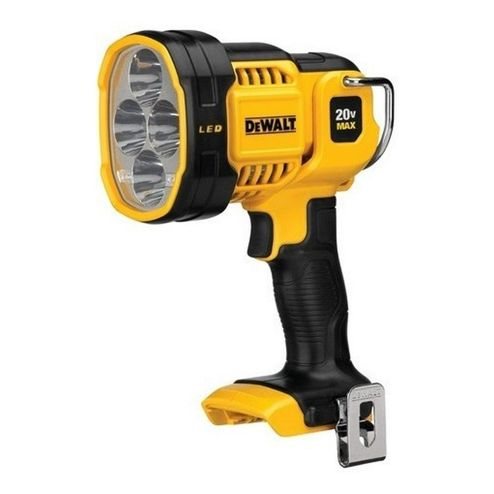 Luz Led Para Trabajo 20v Sin Batería Dewalt Dcl043 Amarillo