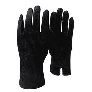 Todopiel - Guante Mujer Gamuza Gu055 Negro