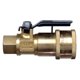thumbnail image 1 of Acoplador JR Products 07-30435 con Válvula de Cierre, 1 of 1