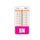 thumbnail image 2 of Soporte vertical rosa para credencial – Scrubs and Stuff LLC, 2 of 3